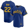 Davalo S.Mariners #22 Bryan Woo Player Royal City Connect Home Limited Stitched Jerseys