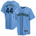 Davalo S.Mariners #44 Julio Rodriguez Player Light Blue Home Limited Stitched Jerseys