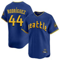 Davalo S.Mariners #44 Julio Rodriguez Player Royal City Connect Home Limited Stitched Jerseys