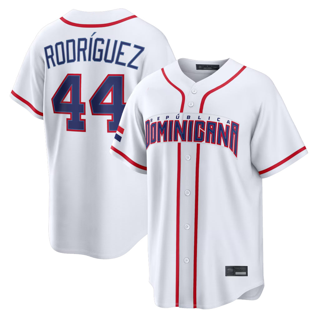Davalo S.Mariners #44 Julio Rodriguez Player White 2026 World Classic Home Stitched Jerseys