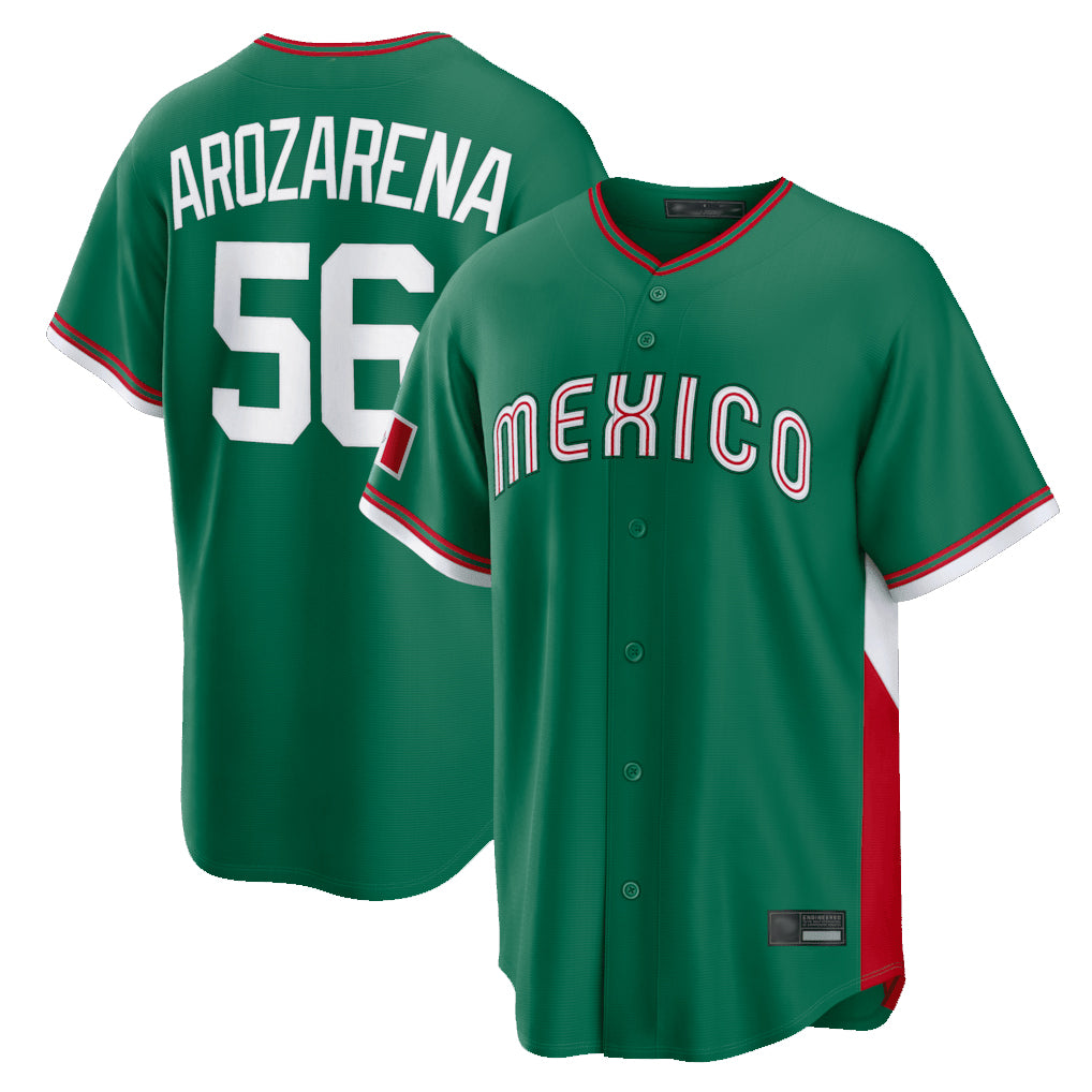 Davalo S.Mariners #56 Randy Arozarena Player Green 2026 World Classic Limited Stitched Jerseys