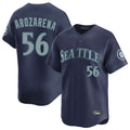 Davalo S.Mariners #56 Randy Arozarena Player Navy Home Limited Stitched Jerseys