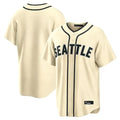 Davalo S.Mariners Blank Player Cream 2026 Home Limited Stitched Jerseys