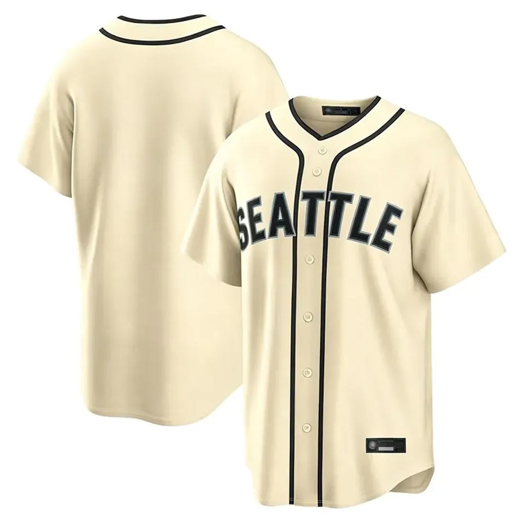 Davalo S.Mariners Blank Player Cream 2026 Home Limited Stitched Jerseys