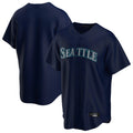 Davalo S.Mariners Blank Player Navy Home Game Stitched Jerseys