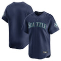 Davalo S.Mariners Blank Player Navy Home Limited Stitched Jerseys