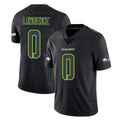 Davalo S.Seahawks #0 DeMarcus Lawrence Player Black Impact Limited Home Game Stitched Jerseys