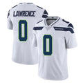 Davalo S.Seahawks #0 DeMarcus Lawrence Player White Limited Vapor Untouchable Home Game Stitched Jerseys