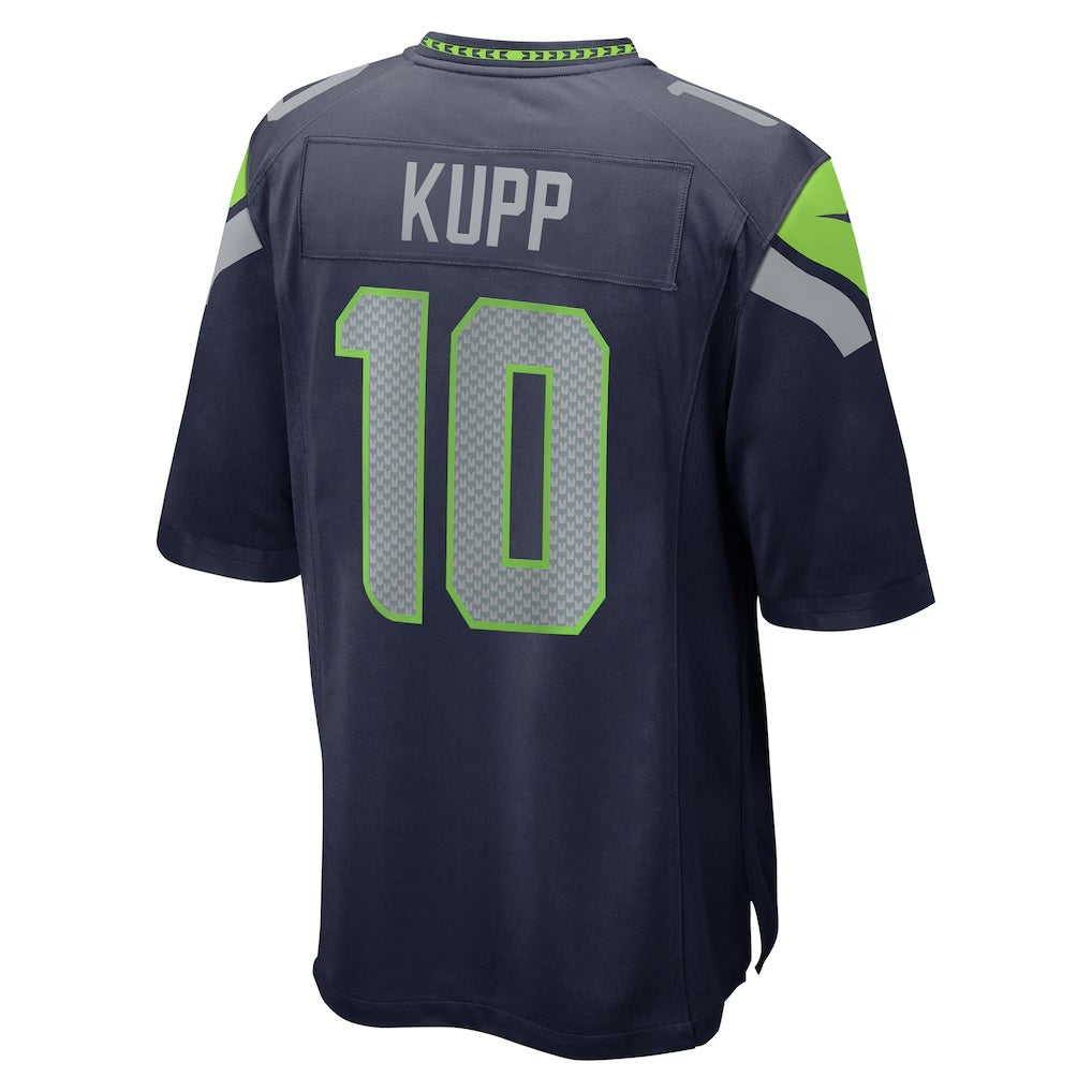 Davalo S.Seahawks #10 Cooper Kupp College Navy Team 50th Season Game Stitched Jerseys