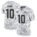 Davalo S.Seahawks #10 Cooper Kupp Player Arctic Camo Limited Salute To Service Home Game Stitched Jerseys
