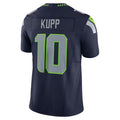 Davalo S.Seahawks #10 Cooper Kupp Player Navy Vapor F.U.S.E. Limited Stitched Jerseys