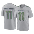 Davalo S.Seahawks #11 Jaxon Smith-Njigba Player Gray Atmosphere Fashion Home Game Stitched Jerseys