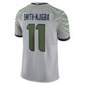 Davalo S.Seahawks #11 Jaxon Smith-Njigba Player Grey Rivalries Collection Limited Stitched Jerseys