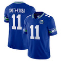 Davalo S.Seahawks #11 Jaxon Smith-Njigba Player Royal 50th Season Vapor F.U.S.E. Limited Stitched Jerseys