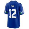 Davalo S.Seahawks #12 12s Royal Throwback Player Game Jersey Stitched American Stitched Jersey