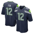 Davalo S.Seahawks #12 12th Fan Player Navy Home Game Stitched Jerseys