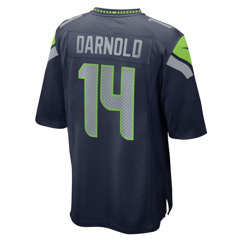 Davalo S.Seahawks #14 Sam Darnold College Navy Team Game Stitched Jerseys