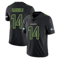 Davalo S.Seahawks #14 Sam Darnold Player Black Impact Limited Home Game Stitched Jerseys