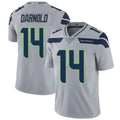 Davalo S.Seahawks #14 Sam Darnold Player Grey Vapor Limited Football Jerseys