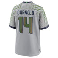 Davalo S.Seahawks #14 Sam Darnold Player Wolf Gray Rivalries Collection Game Football Jerseys