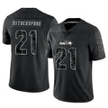 Davalo S.Seahawks #21 Devon Witherspoon Player Black RFLCTV Limited Stitched Jerseys