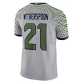 Davalo S.Seahawks #21 Devon Witherspoon Player Gray Rivalries Collection Limited Stitched Jerseys