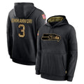 Davalo S.Seahawks #3 Nick Emmanwori Player Black Salute to Service Hoodies Limited Game Stitched Jerseys