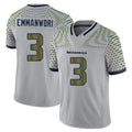 Davalo S.Seahawks #3 Nick Emmanwori Player Grey Limited 2025 Rivalries Collection Home Game Stitched Jerseys