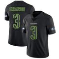 Davalo S.Seahawks #3 Nick Emmanwori Player Limited Black Impact Football Jerseys
