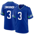 Davalo S.Seahawks #3 Nick Emmanwori Player Royal Game Stitched Jerseys