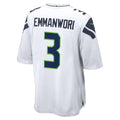 Davalo S.Seahawks #3 Nick Emmanwori White Game Jersey