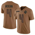 Davalo S.Seahawks #4 Michael Dickson Player Brown Limited Salute To Service Home Game Stitched Jerseys