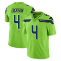 Davalo S.Seahawks #4 Michael Dickson Player Green Limited Color Rush Home Game Stitched Jerseys
