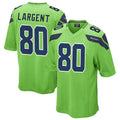 Davalo S.Seahawks #80 Steve Largent Player Green Game Stitched Jerseys