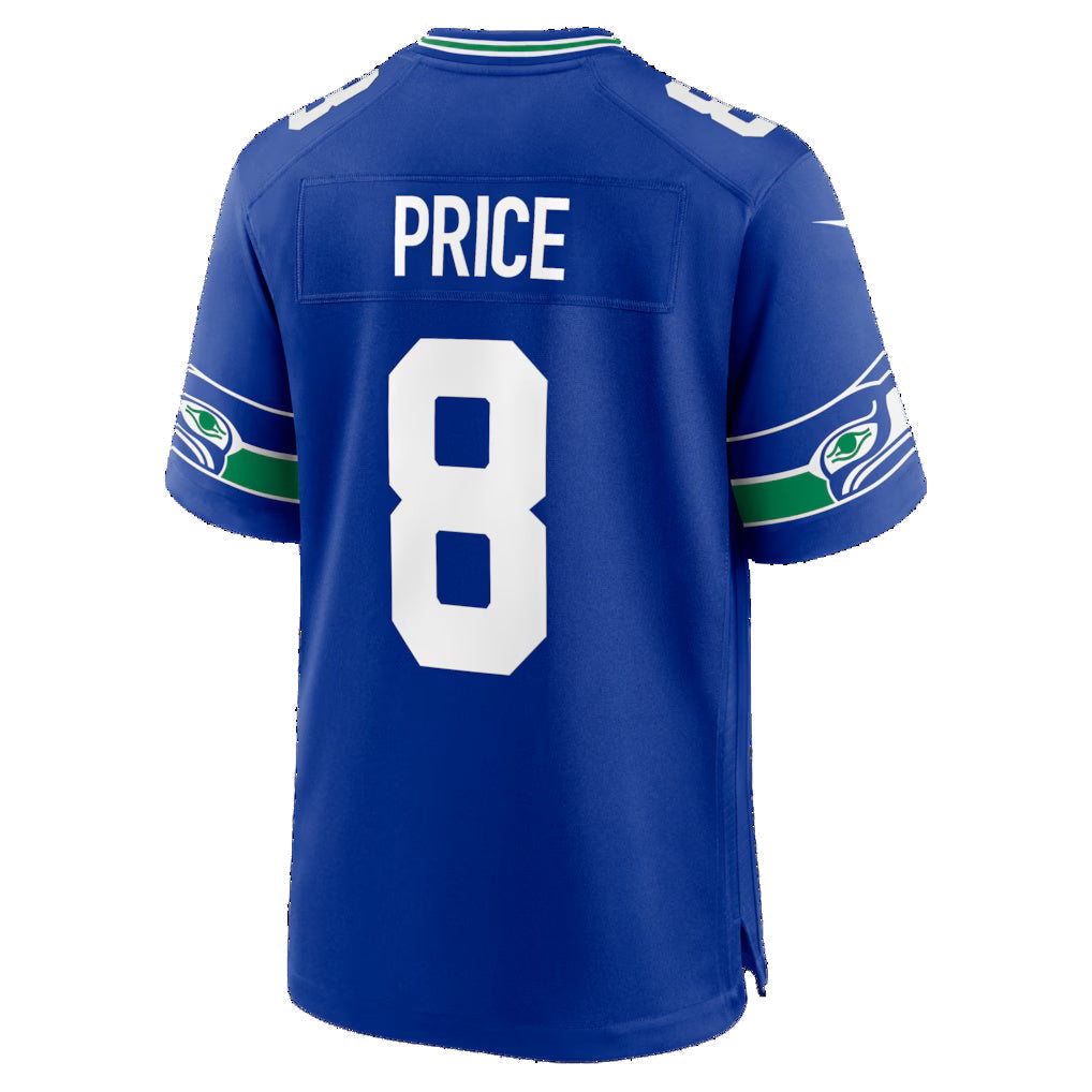 Davalo S.Seahawks #8 Jadarian Price Royal Alternate Game Stitched Jerseys