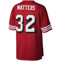 Davalo SF.49ers #32 Ricky Watters Mitchell & Ness Scarlet Legacy Replica Jersey