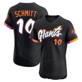 Davalo SF.Giants #10 Casey Schmitt Player Black 2025 City Connect Home Limited Elite Stitched Jerseys