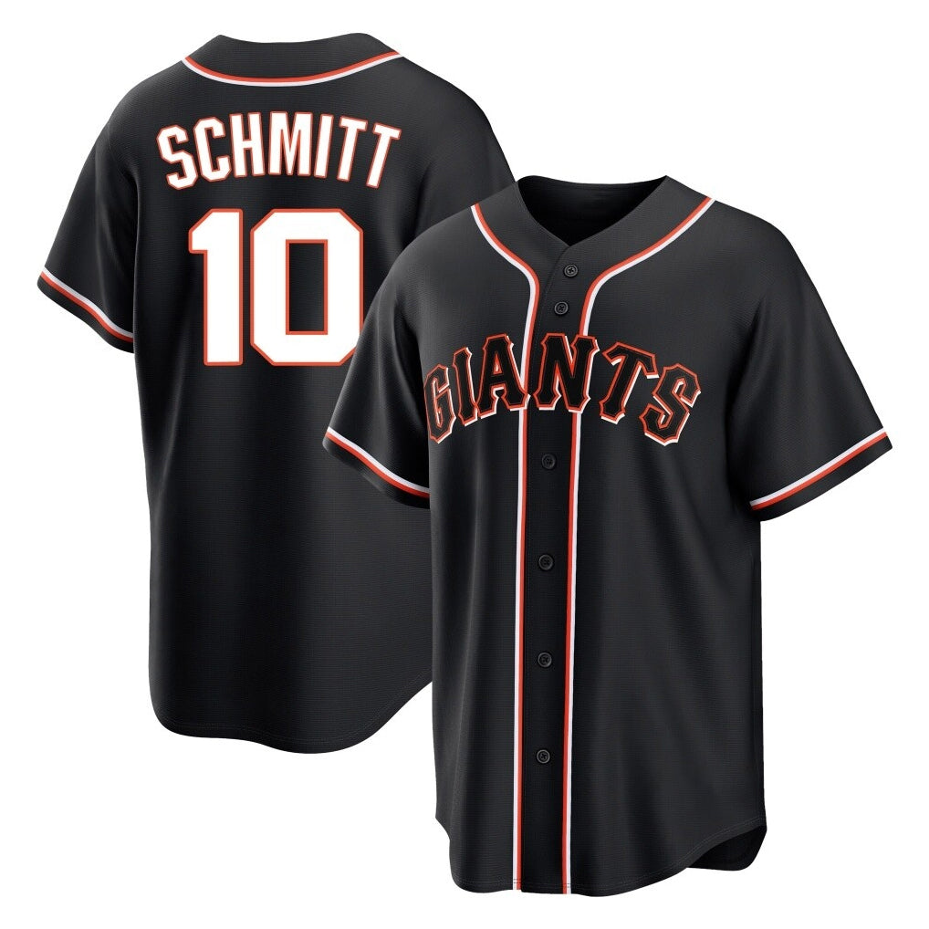 Davalo SF.Giants #10 Casey Schmitt Player Black Fashion Out Home Limited Stitched Jerseys