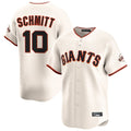 Davalo SF.Giants #10 Casey Schmitt Player Cream Home Limited Stitched Jerseys