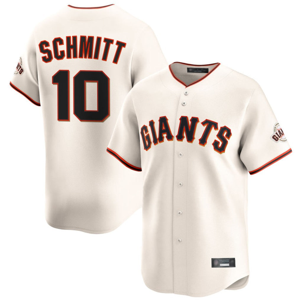 Davalo SF.Giants #10 Casey Schmitt Player Cream Home Limited Stitched Jerseys