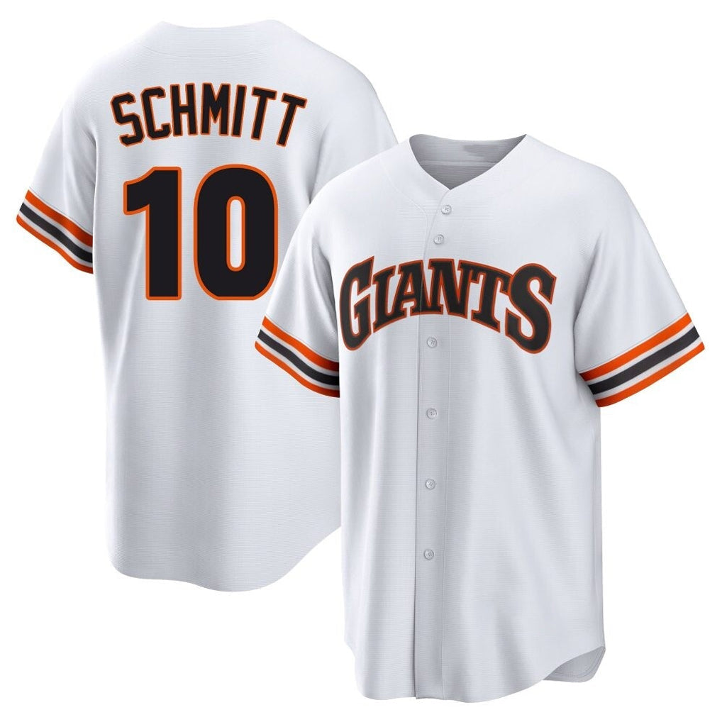 Davalo SF.Giants #10 Casey Schmitt Player White Home Game Stitched Jerseys