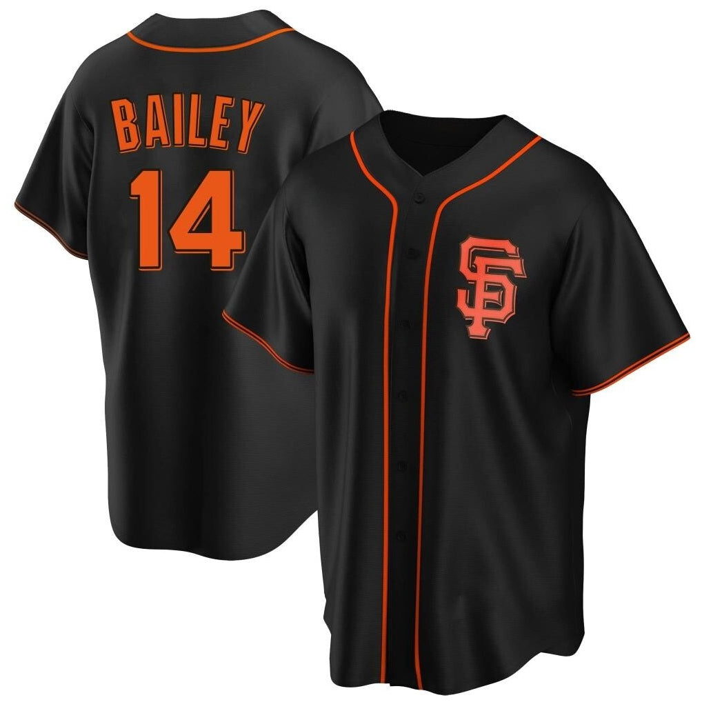 Davalo SF.Giants #14 Patrick Bailey Player Black 2026 Home Game Stitched Jerseys