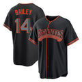 Davalo SF.Giants #14 Patrick Bailey Player Black Alternate Limited Stitched Jerseys
