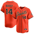 Davalo SF.Giants #14 Patrick Bailey Player Orange Home Limited Stitched Jerseys