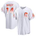 Davalo SF.Giants #14 Patrick Bailey Player White City Connect Home Game Stitched Jerseys