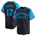 Davalo SF.Giants #17 Heliot Ramos Player Navy National League All-Star Home Limited Stitched Jerseys