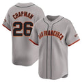 Davalo SF.Giants #26 Matt Chapman Player Gray Home Limited Stitched Jerseys