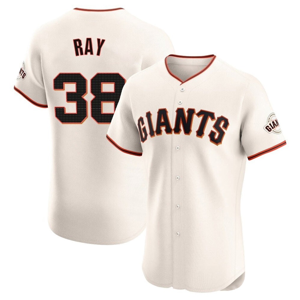 Davalo SF.Giants #38 Robbie Ray Player Cream Home Limited Elite Stitched Jerseys