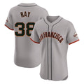 Davalo SF.Giants #38 Robbie Ray Player Gray Home Limited Elite Stitched Jerseys