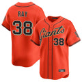 Davalo SF.Giants #38 Robbie Ray Player Orange Home Limited Stitched Jerseys